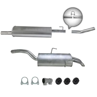 Produktbild von Komplette Auspuffanlage Auspuff Citroen C8 2.2 2002-2014 Schalldämpfer, Endtopf