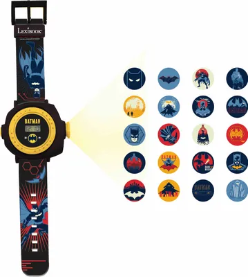 Produktbild von Digitaluhr mit Batman-Projektion