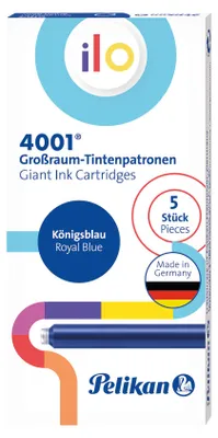 Produktbild von Pelikan ilo 4001, Blau, Füllfederhalter, Pelikan ilo, Box, Deutschland