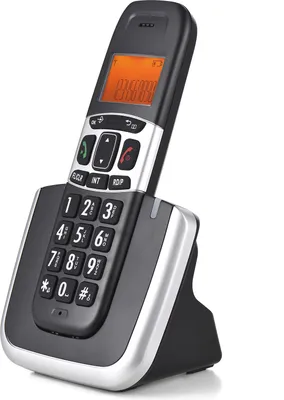 Produktbild von Bisofice erweiterbares schnurloses Telefonsystem mit 3-zeiligem Display, unterstuetzt 5 Mobilteile, Verbindung, Anrufsperre, Freisprechanrufe, Gegensprechanlage, Konferenzanruf, Stummschaltung, 16 Sprachen fuer Buero, Geschaeft, Zuhause, Familie