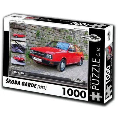 Produktbild von RETRO-AUTA Puzzle Nr. 16 `koda Garde (1983) 1000 Teile