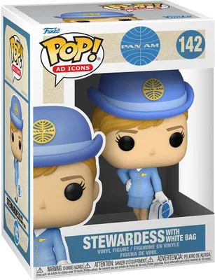 Image de Figurine Funko POP Pan Am 142 Stewardess with White Bag