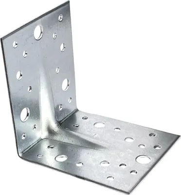 Produktbild von BKshop | Winkelverbinder KP 2 - 105x105x90mm - Verzinkter Stahl - Stabil und Korrosionsbeständig