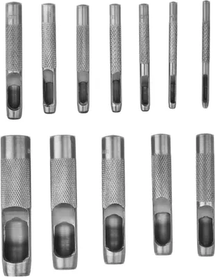 Zdjęcie produktu dla Kraft&Dele KD11202 zestaw dziurkaczy do otworów 3-19mm 12szt