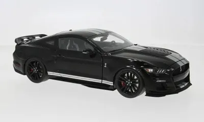 Produktbild von IXO America IXOU18RDC002-FO - 1/18 - Ford Mustang Shelby GT 500, schwarz, 2022
