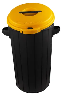 Obrázek produktu pro Eco Solution – Odpadkový koš s víkem 35l – žlutý