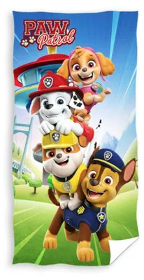 Produktbild von Kinderhandtuch 70x140 cm PAW PATROL