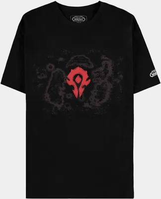 Produktbild von World Of Warcraft T-Shirt Herren Azeroth Horde schwarz XXL