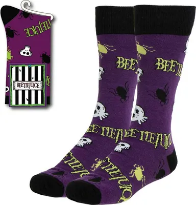 Image de Chaussettes Beetlejuice Lila 38-45