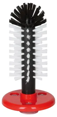 Immagine prodotto di Spazzola lavabicchieri, Spazzola per lavare i bicchieri con ventosa - 1 x 18cm