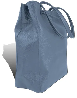 Produktbild von Toscanto Tasche blau Leder Shopper D2OTTM107SB