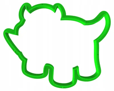 Produktbild von Cookie Monster Ausstecher Dinosaurier Triceratops für Plätzchen