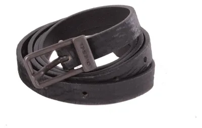 Produktbild von Diesel BOCUT CINTURA Belt Gürtel Echtleder Schwarz