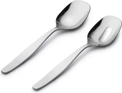 Produktbild von Alessi Itsumo Salatbesteck, Edelstahl