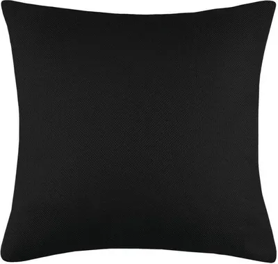 Produktbild von STOF | Sofakissen - Dekokissen - COPENHAGUE - 50x50 cm - Schwarz - Elegantes Design - Hoher Komfort