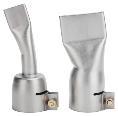 Productafbeelding van Lasmondstukken Set - Roestvrij Stalen Platte Lastips - 20 mm/40 mm - Hittebestendig - Lasgereedschap - Duurzaam Gebruik - Lasmondstuk