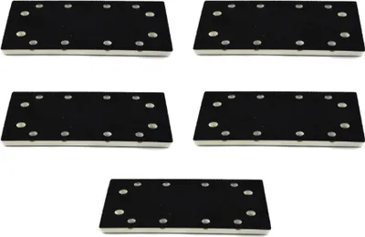 Produktbild von 5x Trade-Shop Klett Schleifschuh / Schleifplatte kompatibel mit Festool RS 300 EQ Plus, RS 3, LRS 93 Rutscher ersetzt 483905 (SSH-STF-95x175/8)