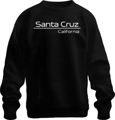 Obrázek produktu pro Santa Cruz California Surfing Beach California Pacific Coast Uni mikina, černá, M
