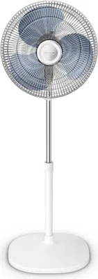 Produktbild von Rowenta Essential VU4410, Haushalts-Lamellenlüfter, Weiß, Flur, 54 dB, 40 cm, 3300 m³/h