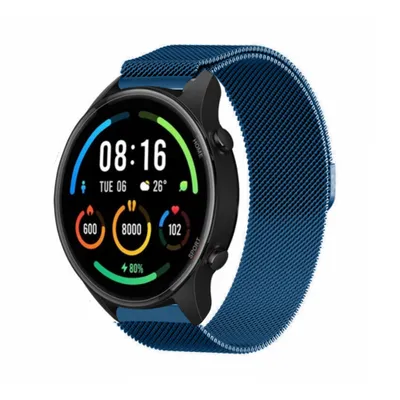 Produktbild von Strap-it Huawei Watch GT Milanese Armband (Blau)
