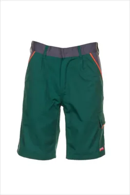 Produktbild von Planam Shorts Visline, Gr. XS grün/orange/schiefer
