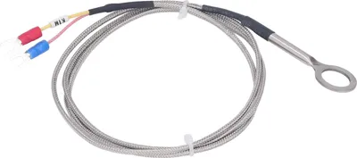 Image de Thermocouple de type K, diamètre 14 mm, acier inoxydable 304, plage de mesure -40 à 1000 °C, thermocouple à sonde, 1 m / 3,3 ft