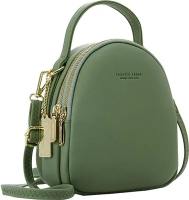 Produktbild von Mode Rucksack Damen Kleine Handy Schultertasche Lederrucksack Frauen Klein Handtasche Mini Casual Daypacks für Party/Reisen/Arbeit