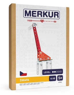 Obrázek produktu pro Merkur - Mini ZOO - Žirafa, 42 dílků