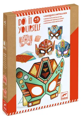 Produktbild von Djeco DIY: Masken Super-Roboter