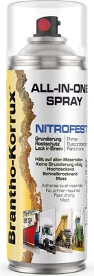 Produktbild von Brantho Korrux Rostschutzlack - 1-K nitrofeste Sprühdose Matt