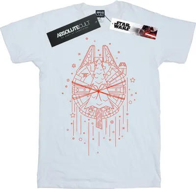 Image de Star Wars - T-shirt "Millennium Delivery" pour homme BI46660 (L) (Blanc)
