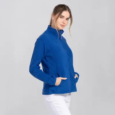 Produktbild von Damen Fleecejacke royal blue, XL : XL : royal blue : 100% Polyester