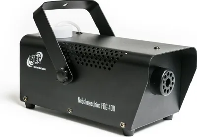 Produktbild von Nebelmaschine FOG 400, 230x140x135mm, Kabel-Fernbedienung, Haltebügel, 7 min Aufheizzeit, 0,25 L Flüssigkeitsbehälter
