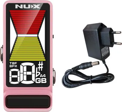 Produktbild von Nux Stimmgerät NTU-3 MKII Flow Tune Pink mit Netzteil