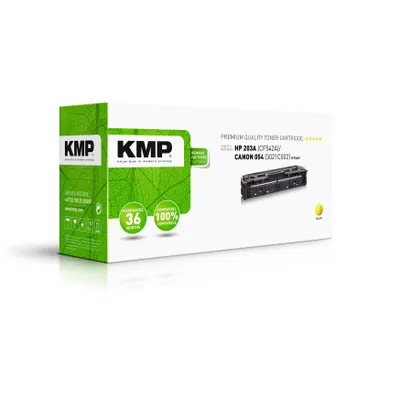 Image de KMP 2549,0009 KMP H-T246Y Toner yellow kompatibel mit HP CF 542 A