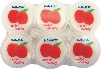 Produktbild von NANACO Dessert mit Kokosnuss-Geleestücken 480g Litschi-Geschmack