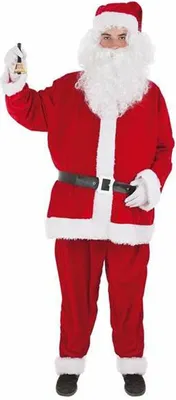 Produktbild von Verkleidung für Erwachsene Weihnachtsmann M/L
