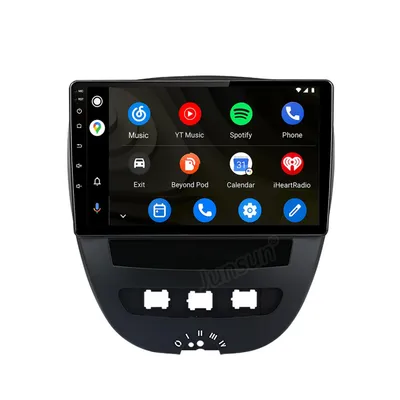 Obrázok produktu pre Android autorádio 10 palcov 128 GB pre Peugeot 107 Citroen C1 2005-2014 CarPlay Android Auto Navi Bluetooth DAB+