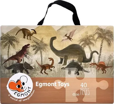 Obrázek produktu pro Egmont Toys Dinosauří puzzle 40 ks 80x35 cm. 3+