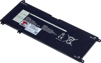 Produktbild von T6 Power Akku für Dell Laptop, Teilenummer 9P3NW, Li-Poly, 15,2 V, 3685 mAh (56 Wh), schwarz