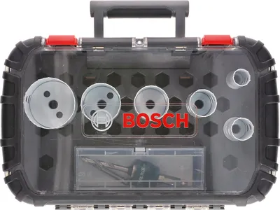 Image de Jeu de scies cloches Progressor for Wood and Metal 9 pces D.22-65mm L.44mm Bosch
