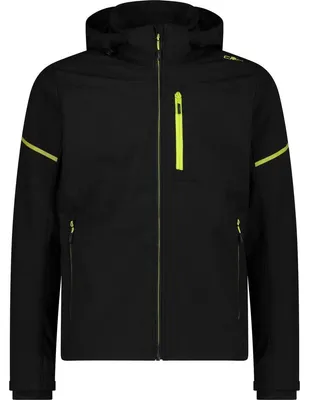 Immagine prodotto di Giacca da uomo CMP in softshell ripstop, con cappuccio removibile