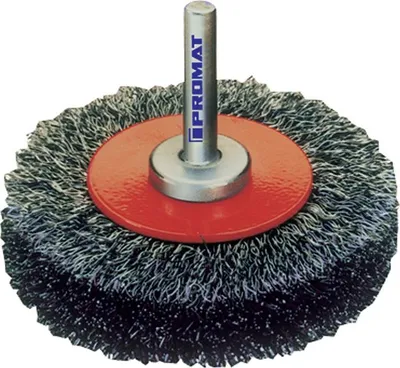 Produktbild von Rundbürste D.40mm Drahtstärke 0,2mm STA 11mm 18000min-¹ PROMAT
