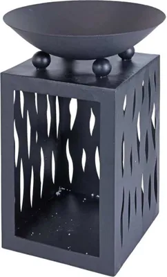Productafbeelding van Buitenhaard Ambiance, metaal, 65x45 cm, zwart
