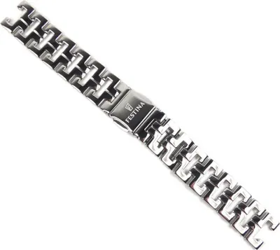 Produktbild von Festina Ersatzband Uhrenarmband Edelstahl Band Silberfarben F16364
