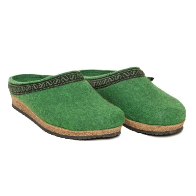 Produktbild von Stegmann Filz Clogs Hausschuh aus Wolle, Flexibles Kork-Latex-Fußbett, Bester Tragekomfort und optimale Passform