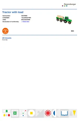 Zdjęcie produktu dla BRIO 33799, Model samochodu, Countryside, 0,3 lat(a), Zielony