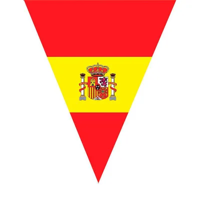 Produktbild von Wimpelkette Spanien ca. 5 meter
