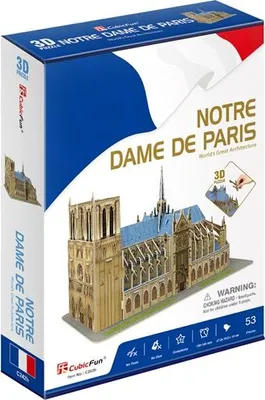 Immagine prodotto di DANTE Cubic Fun Puzzle 3D Katedra Notre Dame 20042 02422