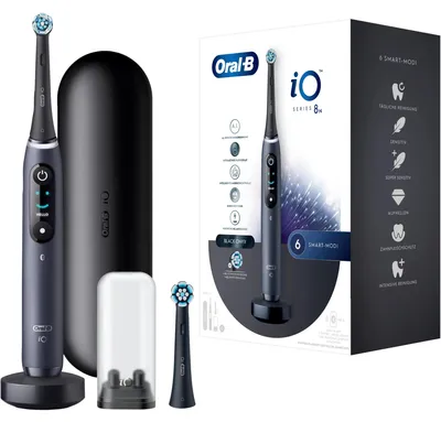 Produktbild von Oral-B Oral-B iO Series 8N, Elektrische Zahnbürste, (Black Onyx)